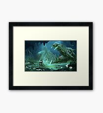 Exploring the Lost River Framed Print