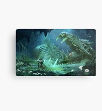 Exploring the Lost River Metal Print