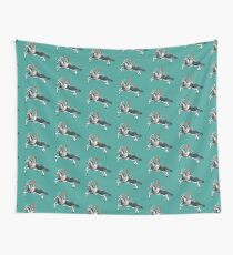 Mounted Knightess Wall Tapestry