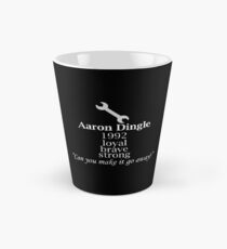 Aaron Dingle Text Tall Mug