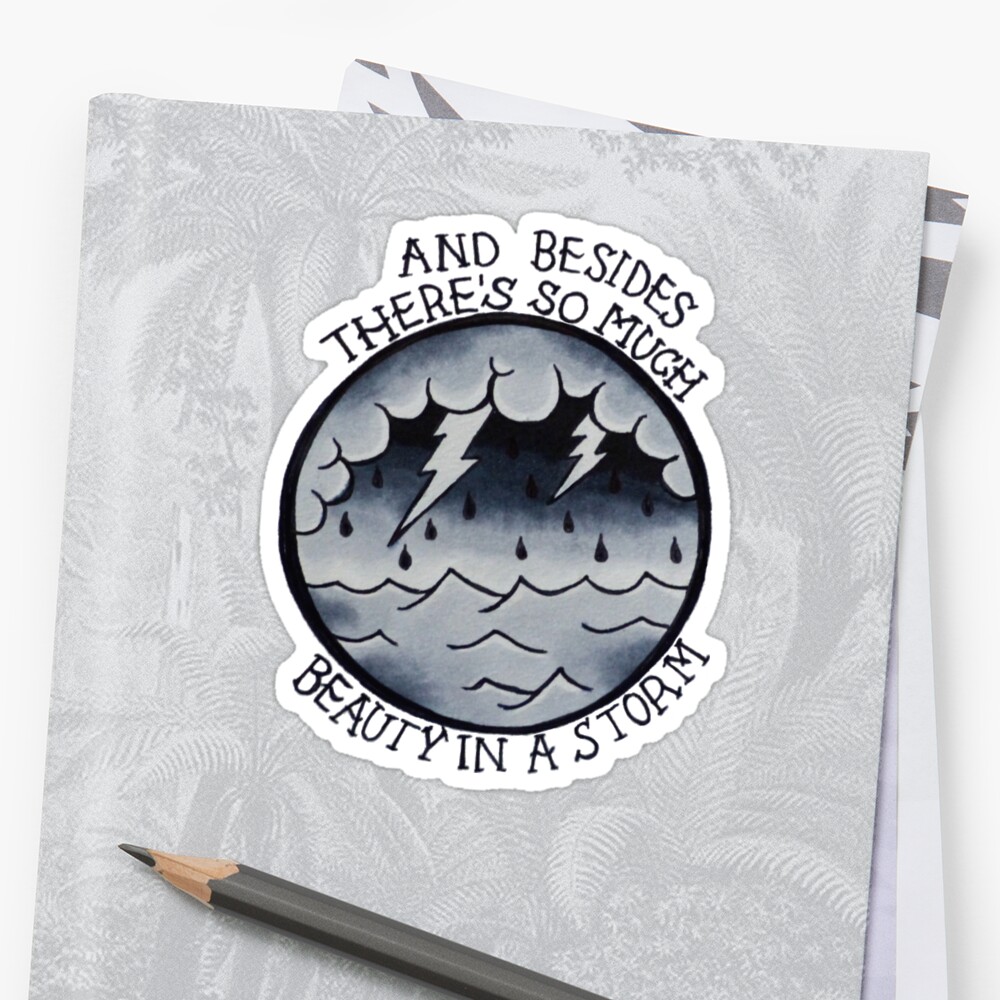  La Dispute Lyrics Sticker By Reeplay Redbubble