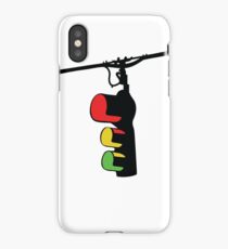Twin Peaks traffic light iPhone Case