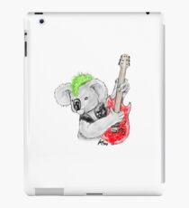 furry punk rock iPad Case/Skin