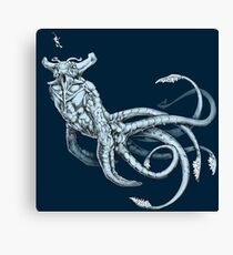 Sea Emperor Transparent Canvas Print