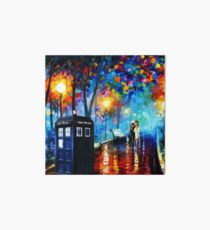 Tardis Romantic Night Art Board