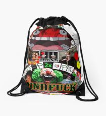 Totoro Mindfuck Drawstring Bag