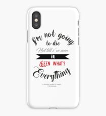 a darker shade of magic quote lila bard iPhone Case