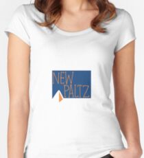 new paltz Women's Fitted Scoop T-Shirt
