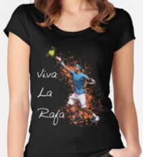 Viva La Rafa - King of Clay Women's Fitted Scoop T-Shirt