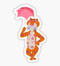 Small World Tiger Sticker