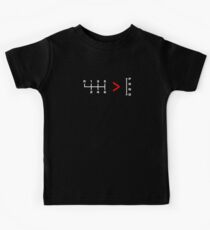 Manual Transmissions are better than Automatics Kids Tee
