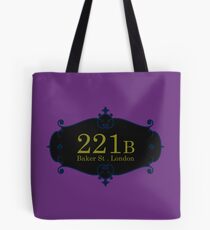 221B Baker St Tote Bag