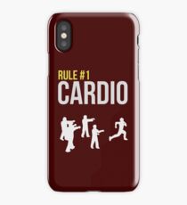 Zombie Survival Guide - Rule #1 Cardio iPhone Case/Skin