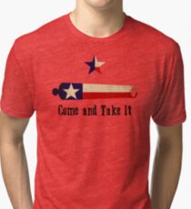 Come and Take it - Texas Flag Tri-blend T-Shirt