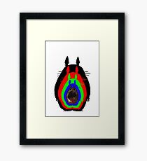Mindfuck Totoro Framed Print