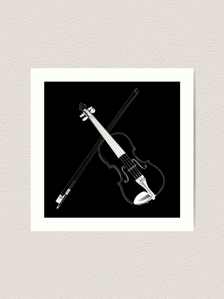 Alternate view of Violin Art Print