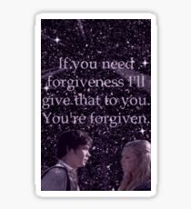 Bellarke Forgiveness Sticker