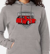 German Engineering -Red Lightweight Hoodie