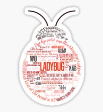 Ladybug Sticker
