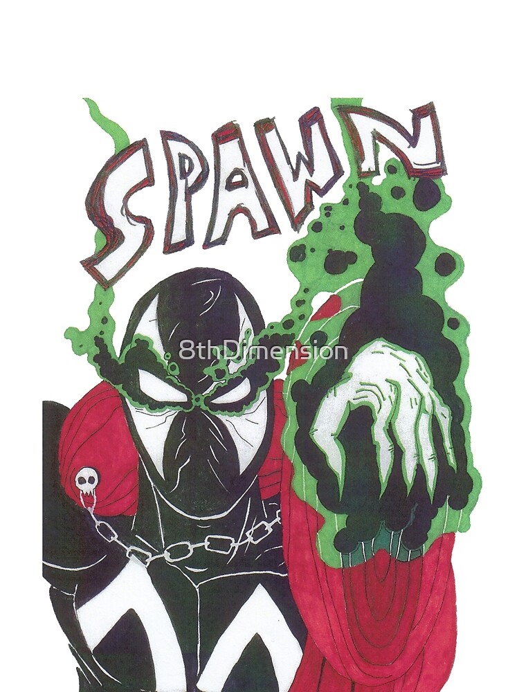 spawn comic t shirt