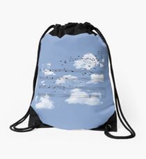 The Musical Notes Drawstring Bag