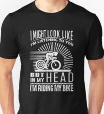 Ich fahre mein Fahrrad Slim Fit T-Shirt