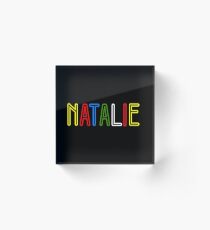 Natalie - Your Personalised Merchandise Acrylic Block
