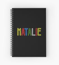 Natalie - Your Personalised Merchandise Spiral Notebook