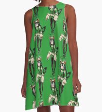 Rainy Season Hero A-Line Dress