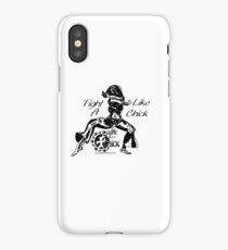 "Fight Like A Chick" iPhone Case/Skin