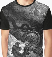 Die Niederlage des Leviathan - Gustave Dore Grafik T-Shirt