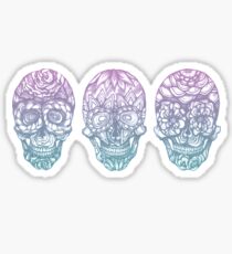 Pegatina Calaveras de dulce