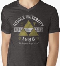 Hyrule University Men's V-Neck T-Shirt