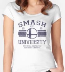 Smash University Fitted Scoop T-Shirt