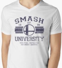 Smash University Men's V-Neck T-Shirt