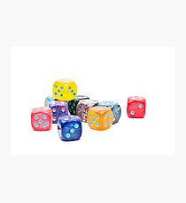 Dices Photographic Print