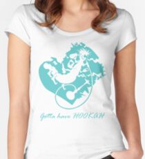 Hookah Tshirts/Shisha Tshirts Women's Fitted Scoop T-Shirt