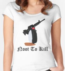 Noot To Kill Women's Fitted Scoop T-Shirt