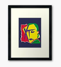 XTC - Drums und Drähte Gerahmtes Wandbild