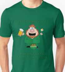 St Patricks Day- Kiss my lucky charms Unisex T-Shirt