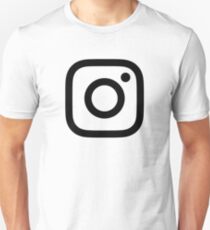 New Instagram Logo Black&White Unisex T-Shirt
