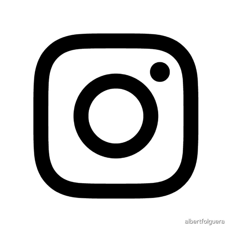 logo instagram en blanco