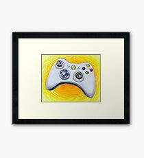 XBOX 360 Controller Impressionist Painting Framed Print
