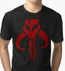 Mandalorian Emblem Tri-blend T-Shirt
