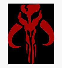 Mandalorian Emblem Photographic Print