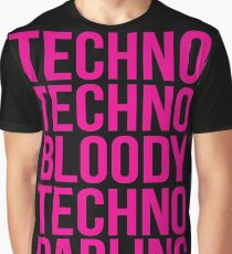 Absolutely Fabulous - Techno, Techno Graphic T-Shirt