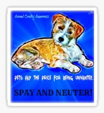 Spay and Neuter Sticker