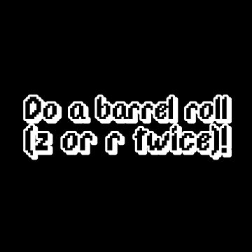 Do a barrel roll! (Bumper Sticker) Spiral Notebook for Sale by Cyberphile