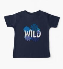 Wild (Floral Typography) Baby Tee