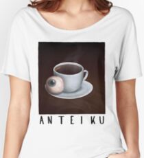 Camiseta ancha para mujer Anteiku Ghoul Coffee